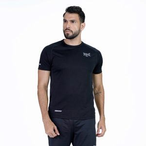 Tshirt Men Poly Everlast Seasonal  Bk S