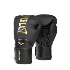 Guante Boxeo Everlast Elite 2 12oz BK/GL