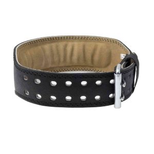 Cinturon De Pesas Cuero Bk Bk S - M