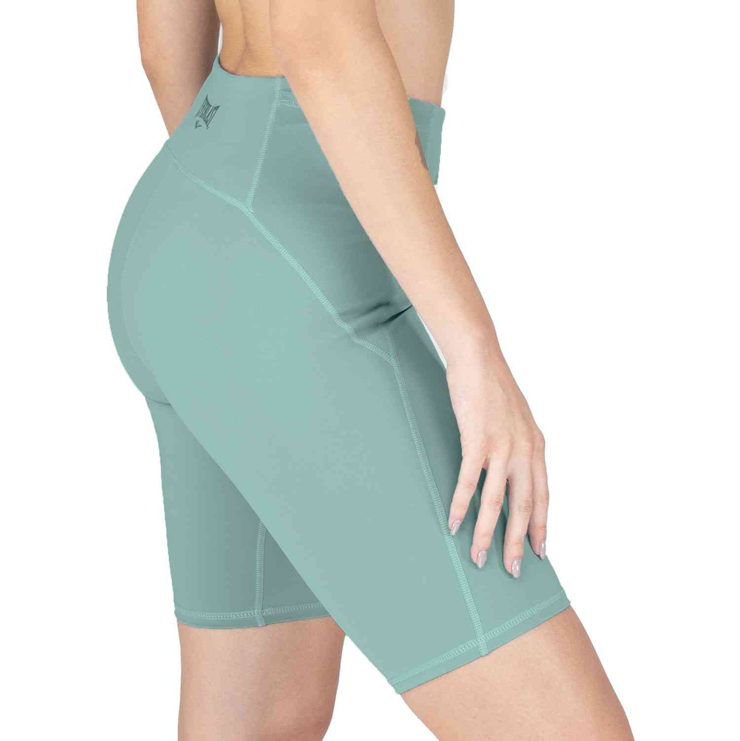 Biker Short Poly/Spx Fem Everlast Flare GR - Imagen 3