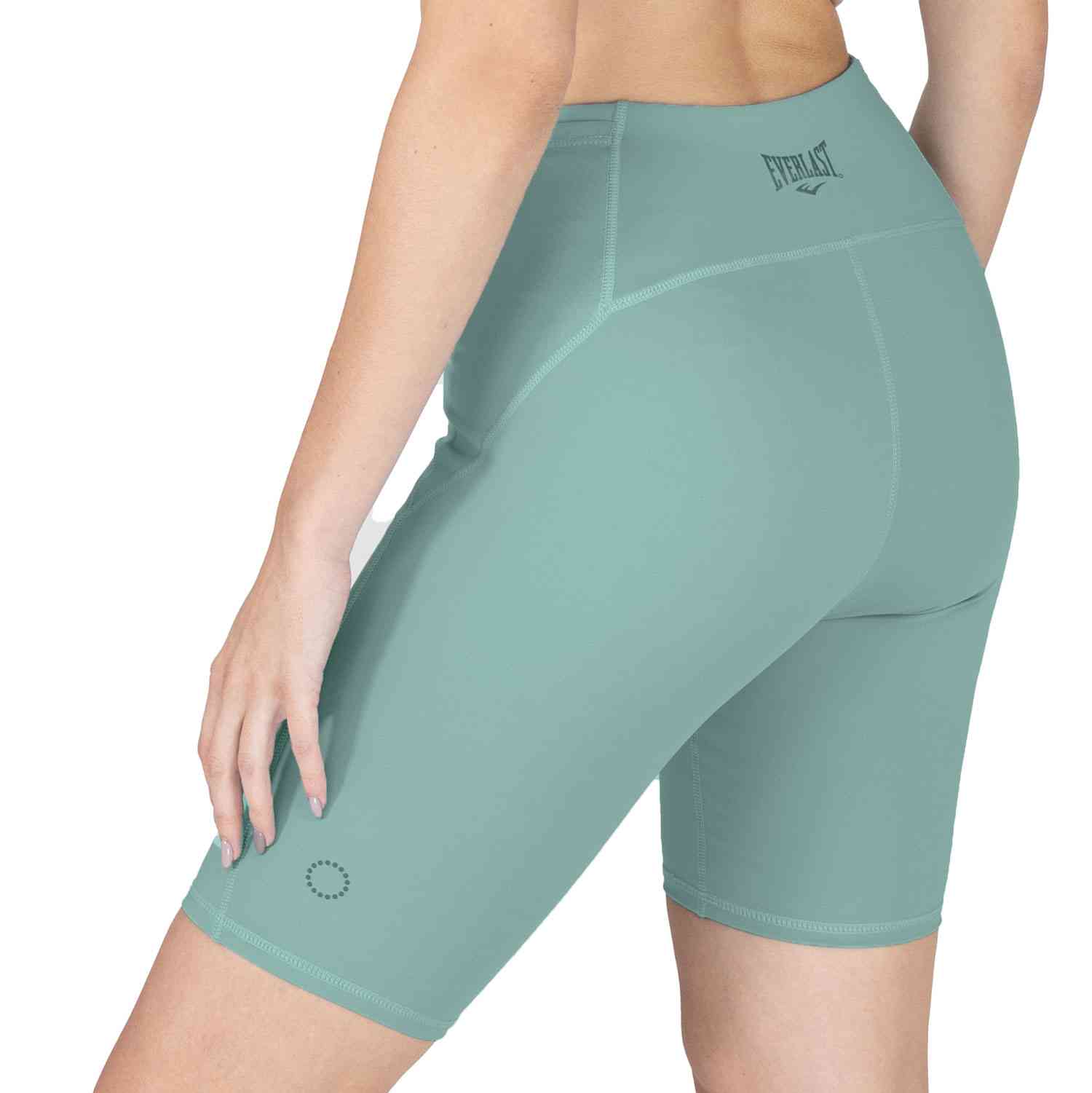 Biker Short Poly/Spx Fem Everlast Flare GR - Imagen 4