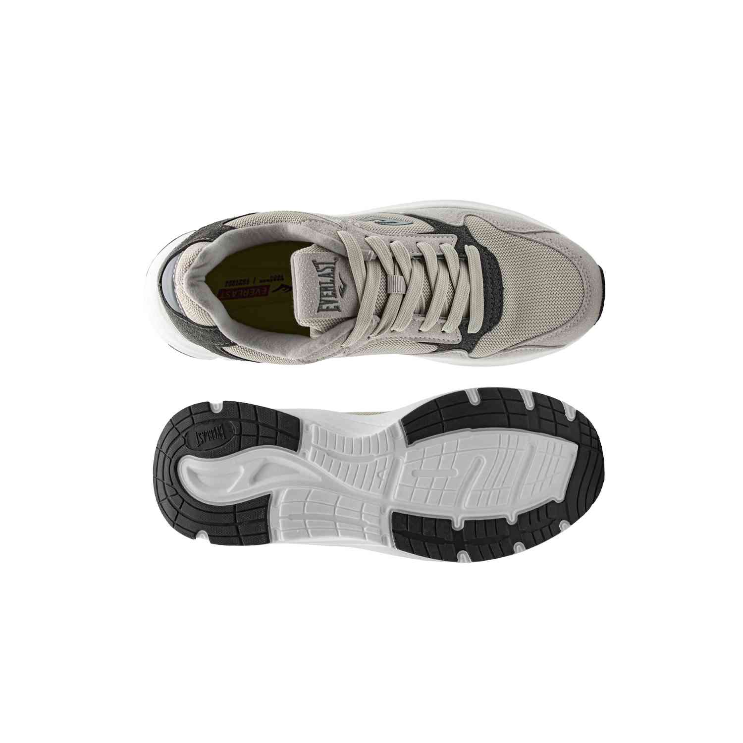 Zapato Tennis De Hombre Everlast Serene Light Grey - Imagen 3
