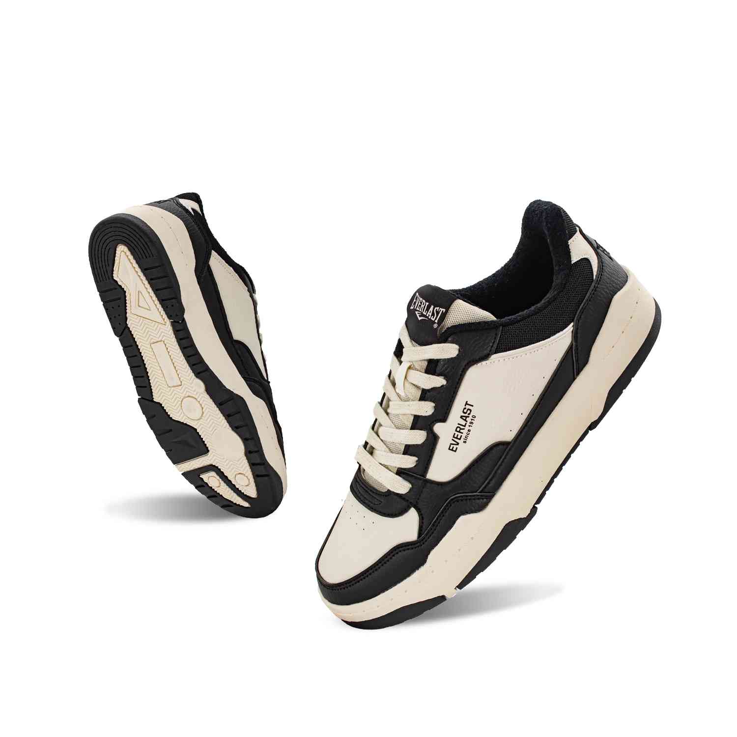 Zapato Tennis De Hombre Everlast Zeret Off White/Black - Imagen 4