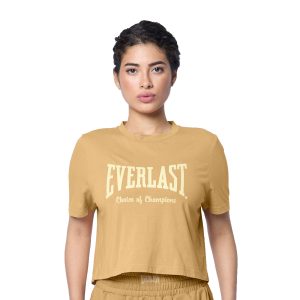 Crop Top Fem Poly/Cott Everlast Champion KH W6 S - M