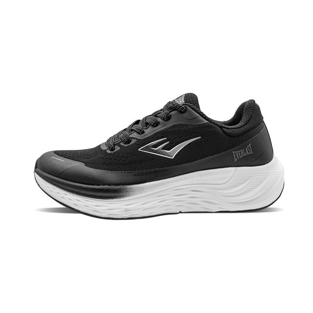 Zapato Tennis De Hombre Everlast Kiva Black/White Eam