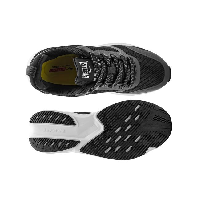 Zapato Tennis De Hombre Everlast Samara Black/White Eam - Imagen 2