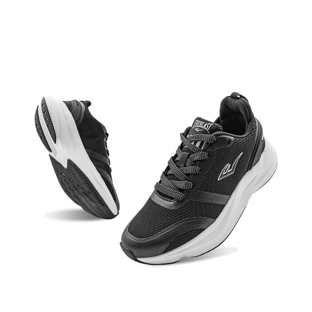 Zapato Tennis De Hombre Everlast Samara Black/White Eam - Imagen 3