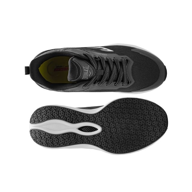 Zapato Tennis De Hombre Everlast Black/White Eam - Imagen 2