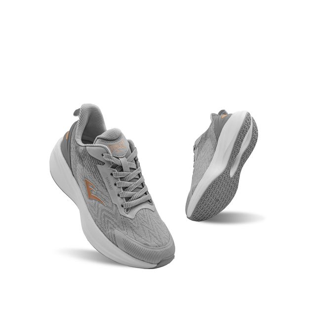 Zapato Tennis De Mujer Everlast Yam Grey Ewa - Imagen 3
