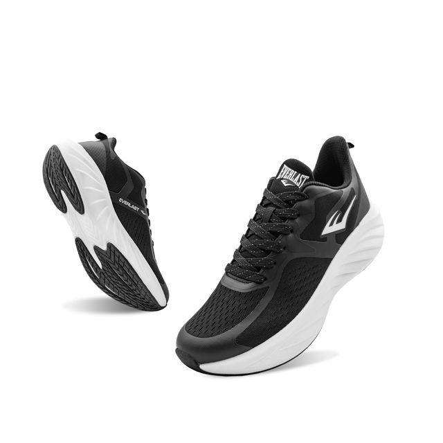 Zapato Tennis De Hombre Everlast Yam Black/White Eam - Imagen 3