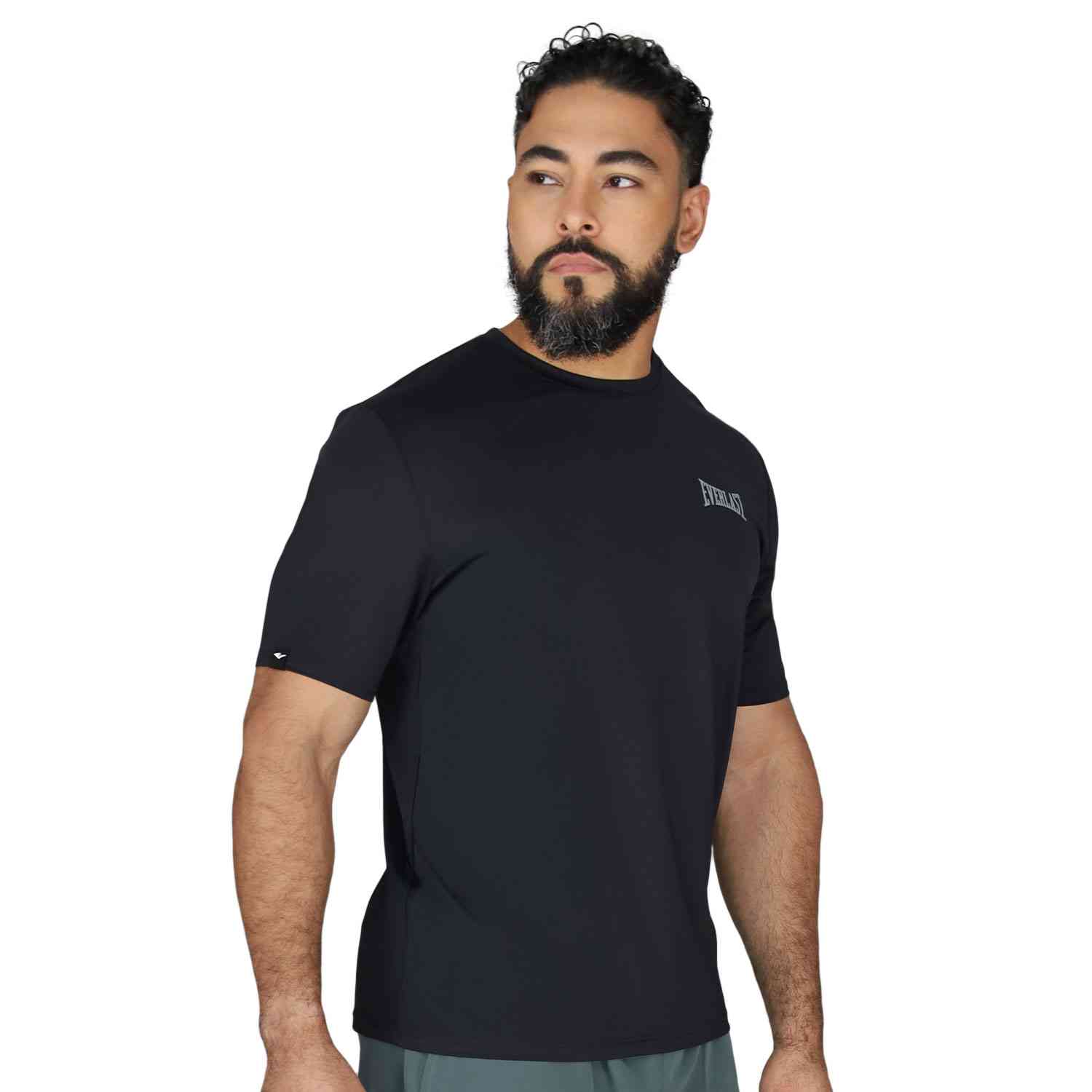 Tshirt Men Nyl/Spx Everlast Square II BK M6 S - Imagen 3