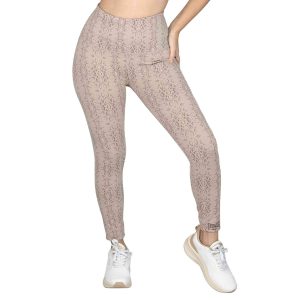 Legging Fem Poly/Spx Everlast Savage Taupe/Serpe - L
