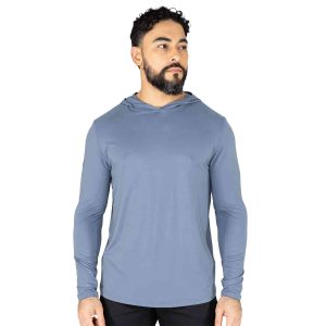 Hoodie Men Poly/Spx Everlast E-Day BL M6 S