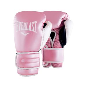 Guante De Box Everlast Powerlock 10 OZ PK/WT