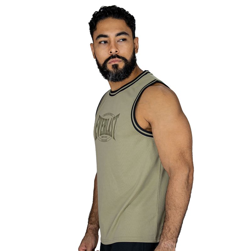 Tank Men Poly Everlast Mesh Champ Kh - Imagen 3