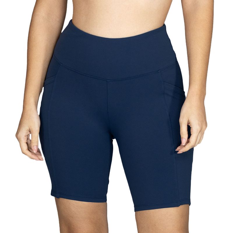 Biker Short Fem Poly/Spx Everlast 2-Pockets Na