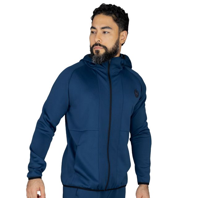 Jacket Men Poly/Spx Everlast Scuba Bl - Imagen 2
