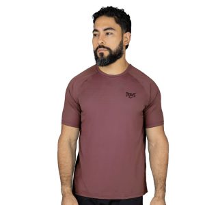 Tshirt Men Nyl/Spx Everlast Sierra Wine - M