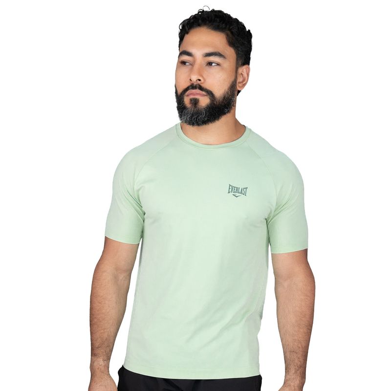 Tshirt Seamless Men Nyl/Poly/Spx Everlast Highland Gn