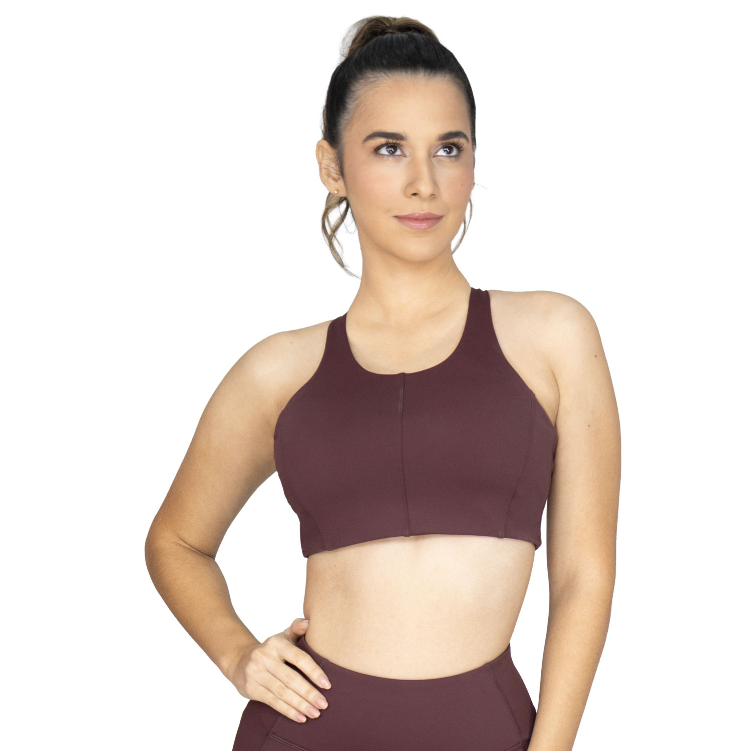 Bra Fem Poly/Elast Everlast Journey Wine W6