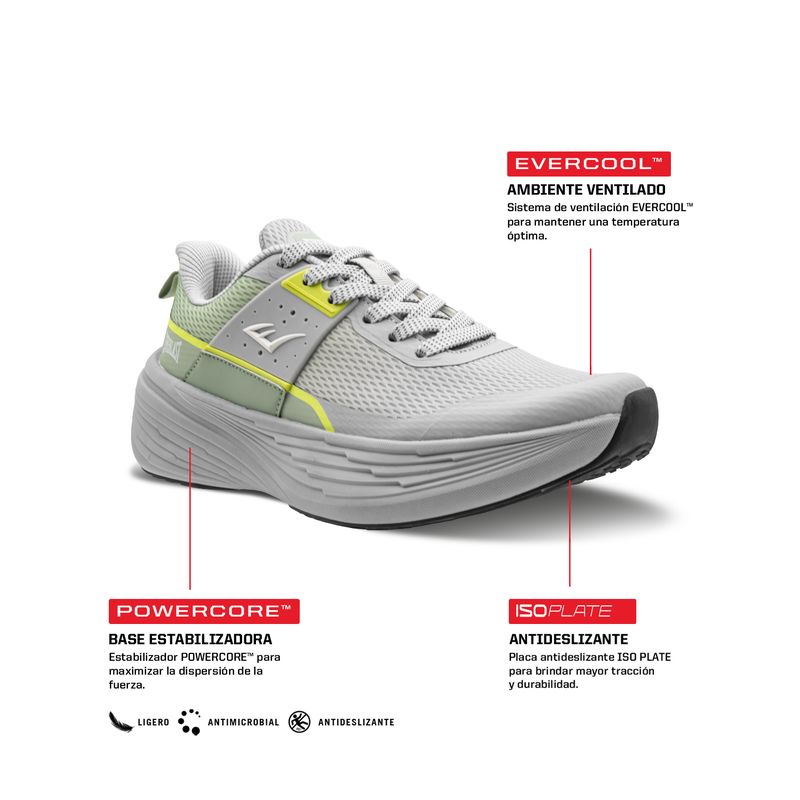 Zapato Tennis De Dama Everlast Maias - Imagen 3