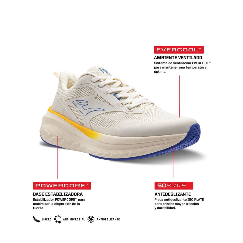 Zapato Tennis De Dama Everlast Vaul - Imagen 3