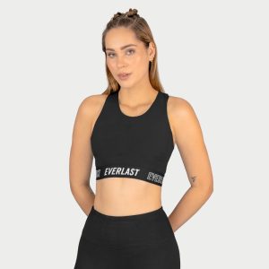 Bra Fem Poly/Elast Everlast Motion Bk