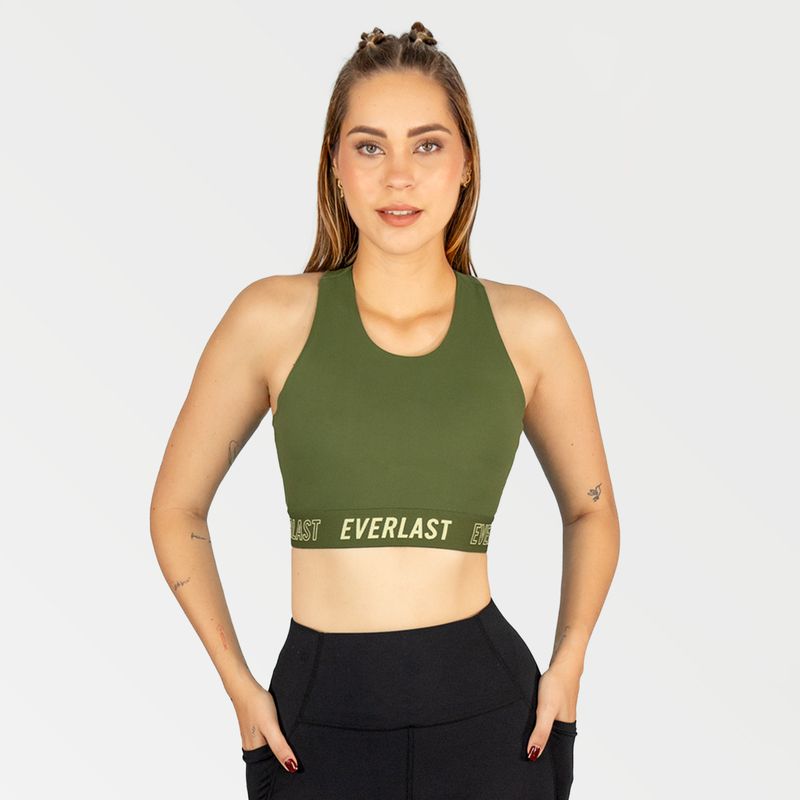 Bra Fem Poly/Elast Everlast Motion Gn