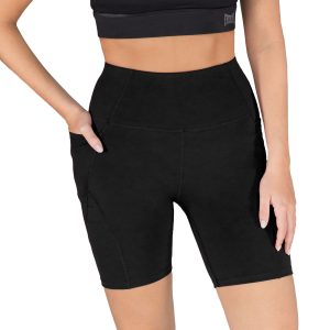 Biker Short Fem Poly/Elast Everlast Motion Bk