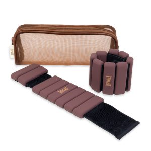 Pesas De Tobillo Everlast Silicon 1kg/Pr Brown