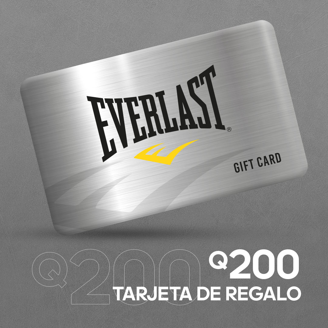 Certificado De Regalo Everlast Q200.00
