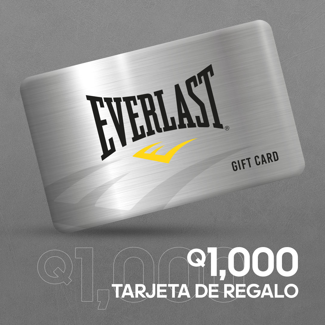 Certificado De Regalo Everlast Q1,000.00