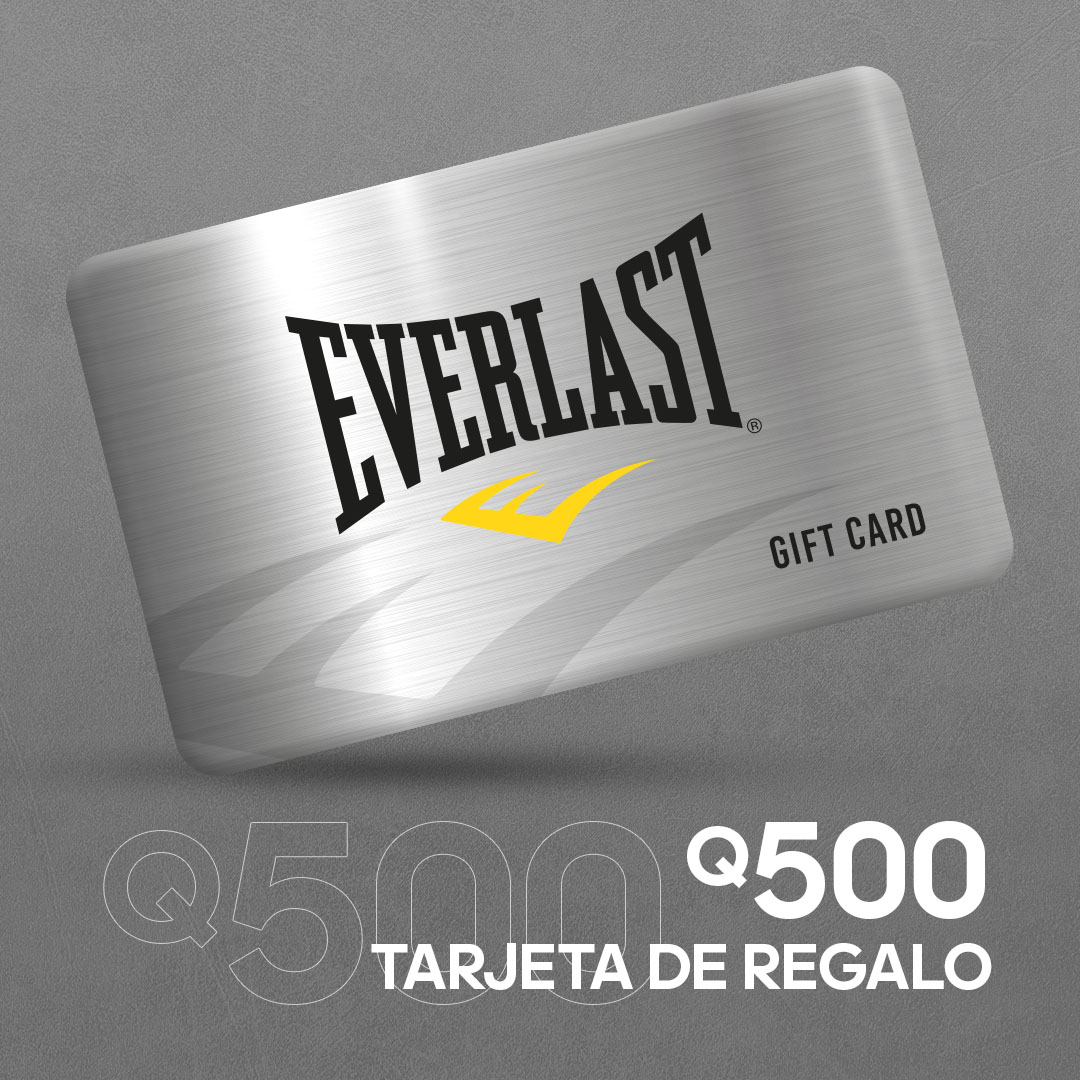 Certificado De Regalo Everlast Q500.00