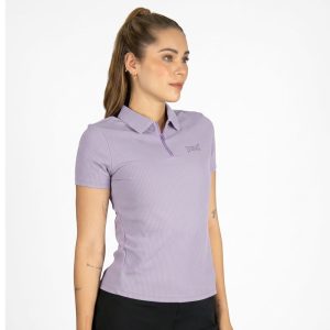 Polo Fem Everlast Rib Royal Lilac