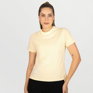 Tshirt Fem Cott/Spx Evelast Ringer - L