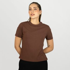 Tshirt Fem Cott/Spx Evelast Ringer - S