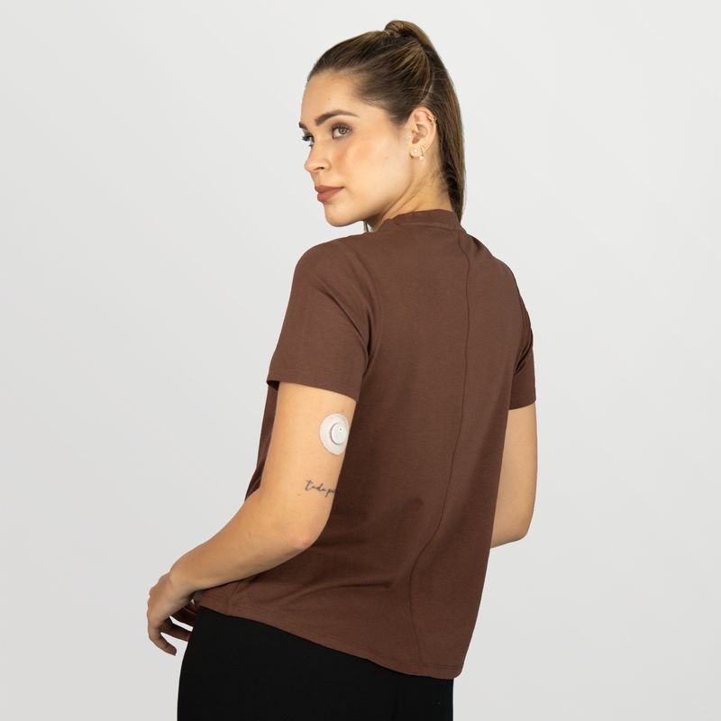 Tshirt Fem Cott/Spx Evelast Ringer - Imagen 2