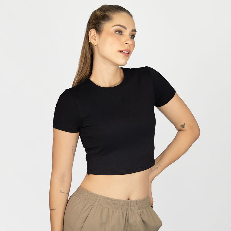 Tshirt Fem Nyl/Spx Evelast Soft Bk - Imagen 4