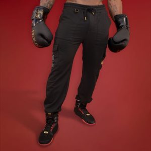 Pant Men Everlast Street Fighter Jogger Cargo Bk