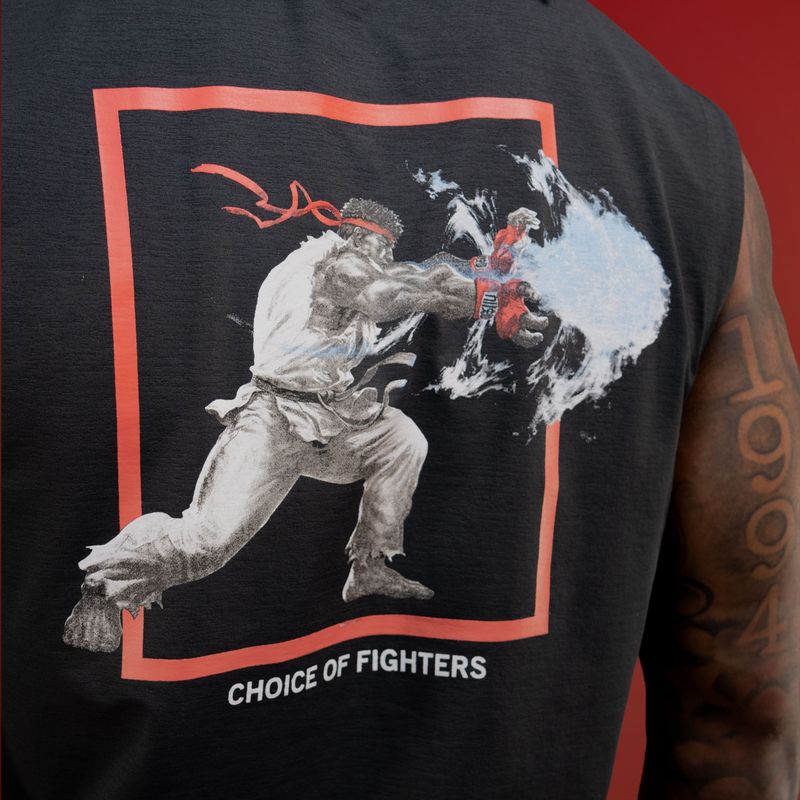 Tank Men Everlast Ryu Bk - Imagen 3