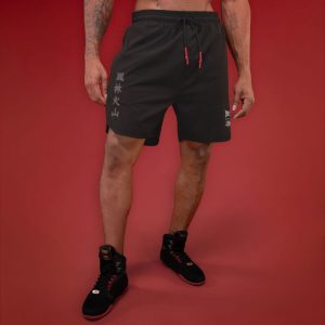 Short 2in1 Men Poly/Elast Everlast Sf Ryu 5 Plg - M