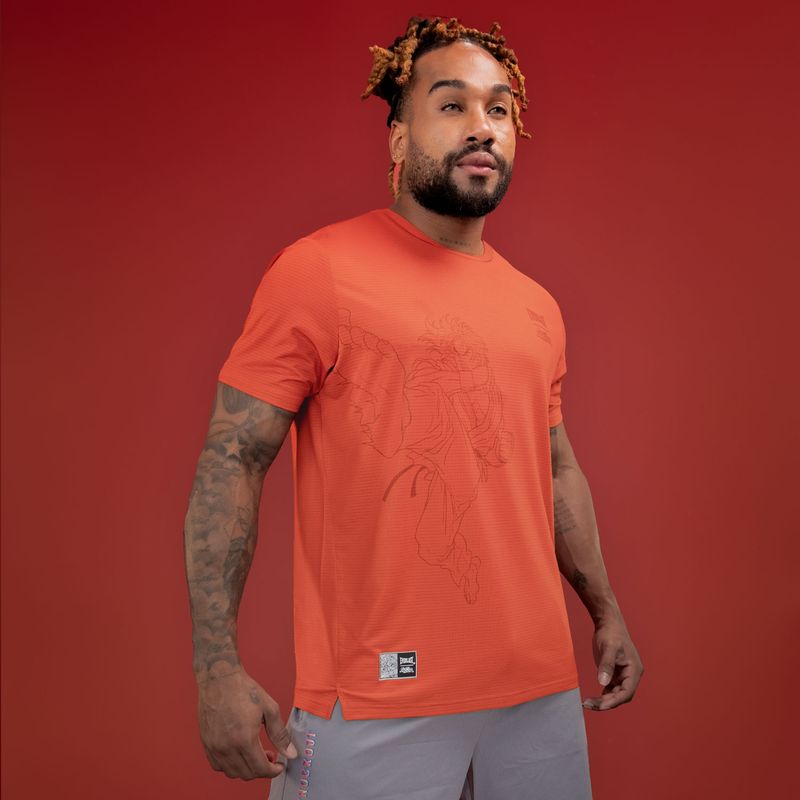 Tshirt Men Poly/Elast Everlast Sf Ken Rd