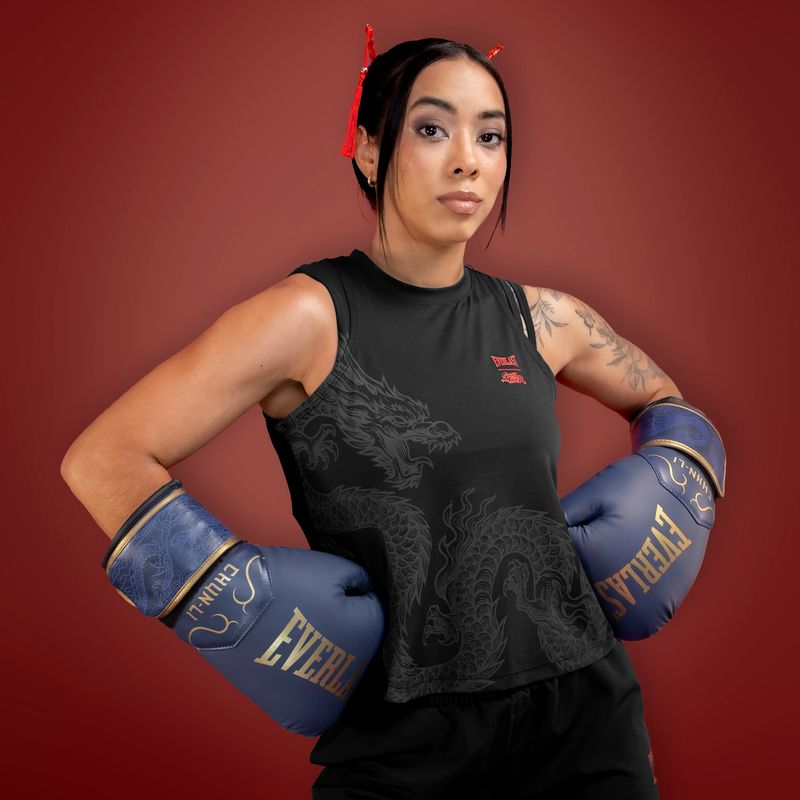 Guante Box Everlast-Sf Chunli Bl 12 Oz - Imagen 3