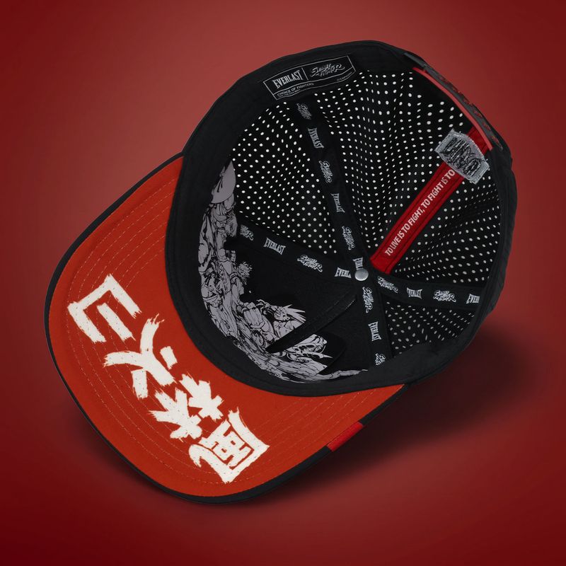 Gorra Everlast Sf Moves Ryu Bk - Imagen 3